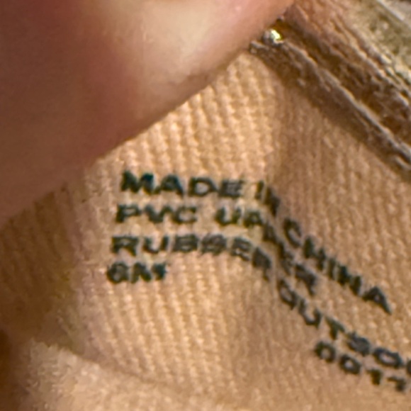 Michael Kors Gold and Cream Casual Sneakers - Picture 5 of 5